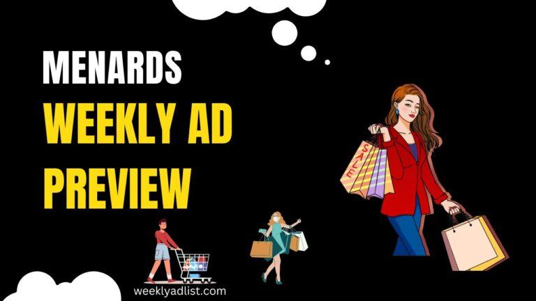 Menards weekly ad