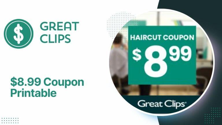 $8.99 Great Clips Coupon Printable