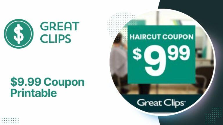 Great Clips Coupon $9.99 for Haircut