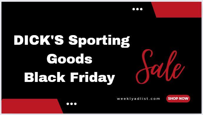 DICK'S Sporting Goods Black Friday