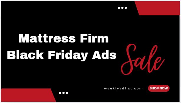 Mattress Firm Black Friday